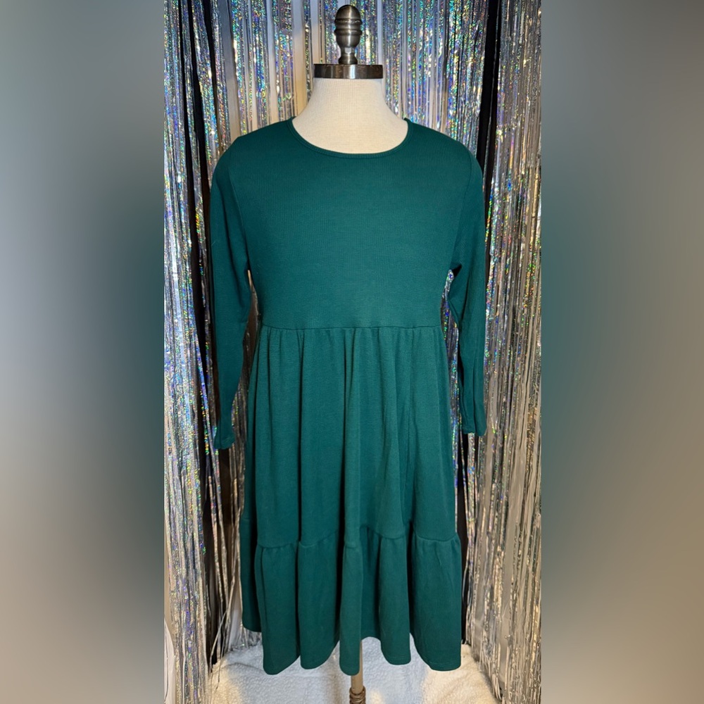 Torrid Teal Asymmetrical Dress
